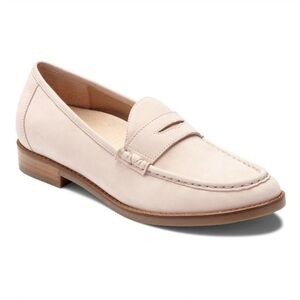 NWOB Vionic Waverly Nubuck Leather Loafer in Blush Pink - Size 9